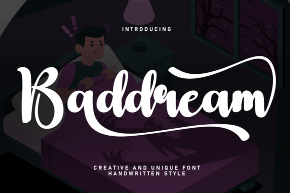 Baddream: The Elegant Script Font for Refined Design