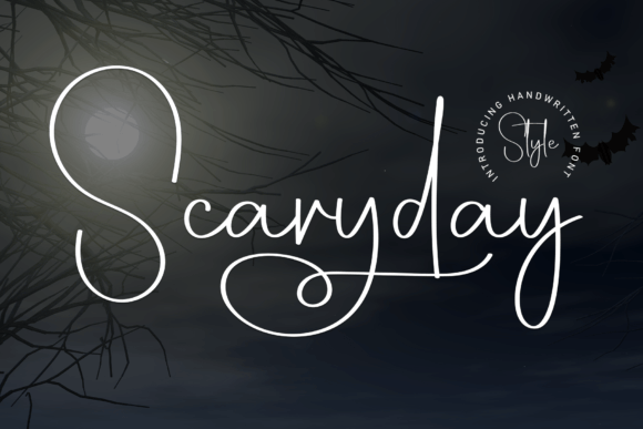Discover Scaryday: A Handwritten Font with Refined Character
