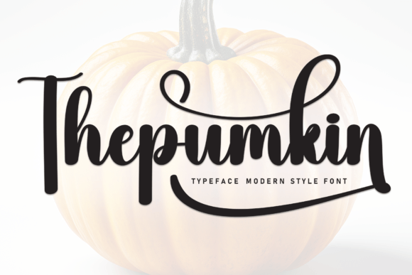 Discover the Charm of Thepumkin Handwritten Font