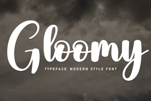Gloomy: A Timeless Handwritten Font for Creative Design