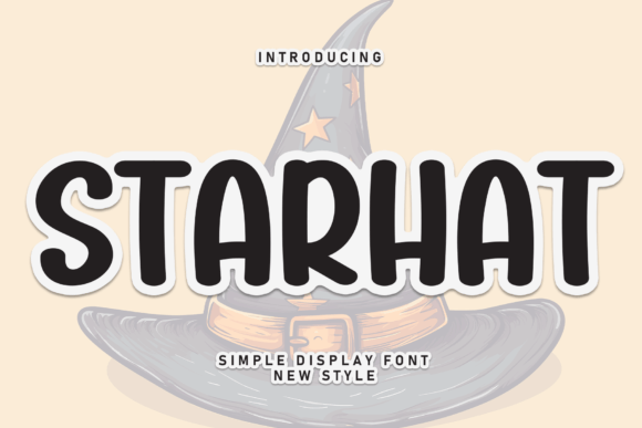 Starhat: A Handwritten Font Full of Character